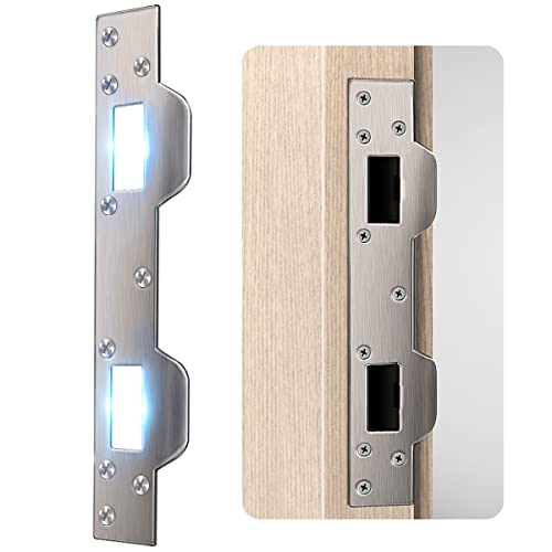 Door Strike Plate Reinforcement Plate - Front Door Security Devices Metal Striker…