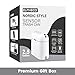 ELPHECO Bathroom Trash Can, 2.5 Gallon Motion Sensor Waterproof Trash Bin with Butterfly lid, Bathroom Decor Waste Basket Garbage Bin for Bedroom Kitchen and Office use, White with Grey Button
