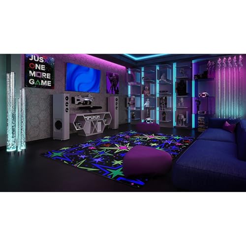 Tapete Joy Carpets Kapow 4' x 6' Área miniatura 7