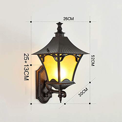 Applique murale E27 trapézoïde luminaire IP44 alu - 7