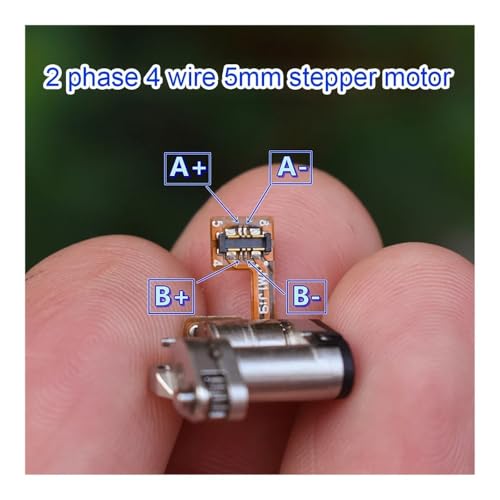 Motor de pasos planetario con eje plano de 1.6mm para control de movimiento 6