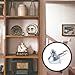 16pcs Shelf Support Pegs Replacement, Zinc Alloy Kitchen Cabinet Shelves Pegs Metal Bookshelf Pin for Wood Shelving Shelf Support Holders Pin Compatible with IKEA Part 131372 Billy Bookcase (Silver)