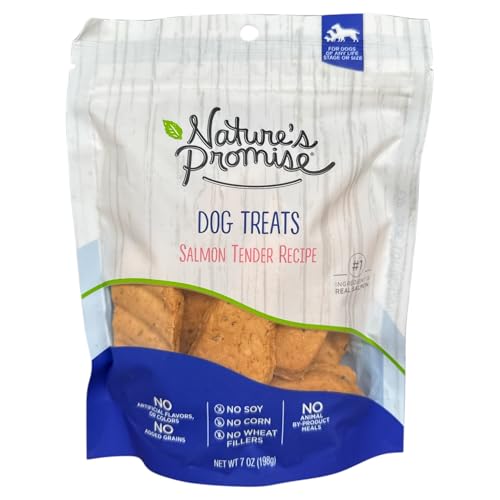 Nature's Promise Salmon Tender Recipe Wholesome Dog Treats, 7 oz