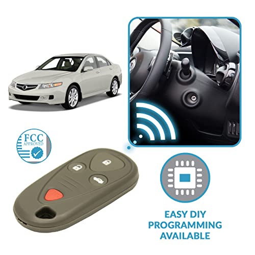 Llavero Keyless2Go para Acura con 4 botones de repuesto directo compatible OUCG8D-387H-A 5