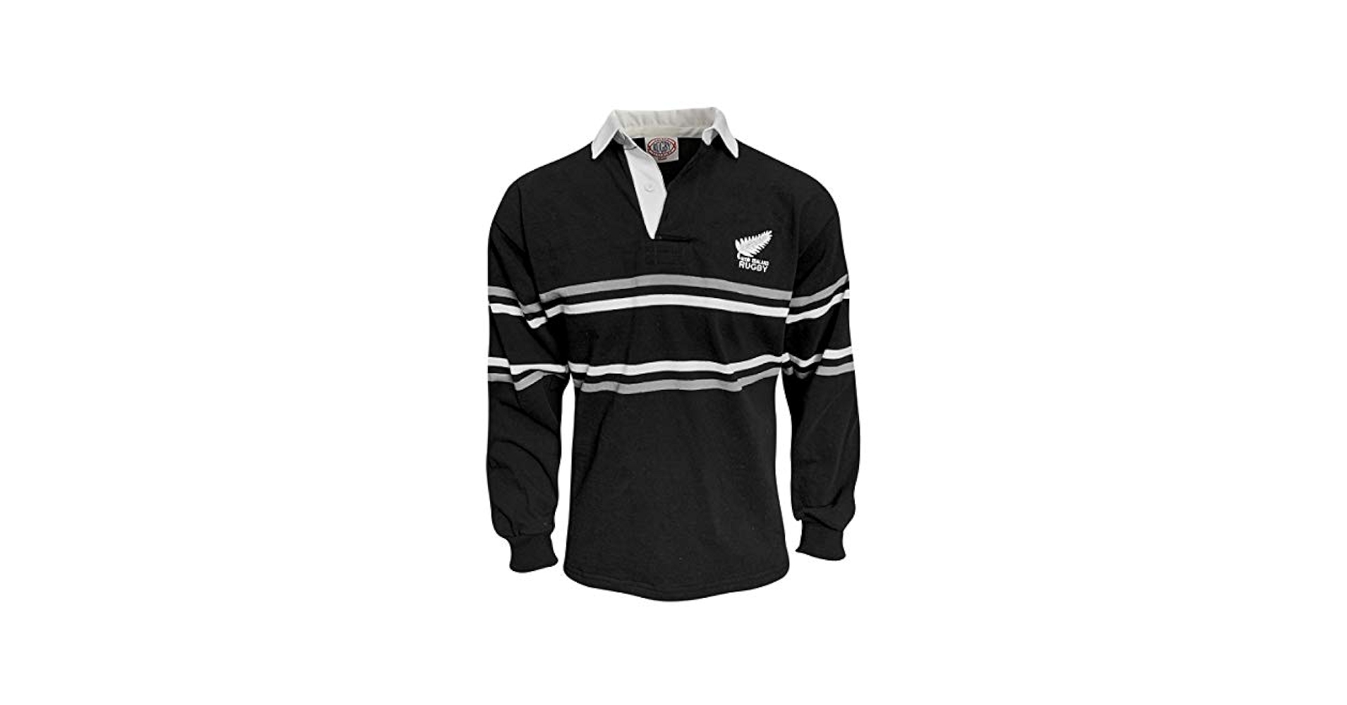 Amazon.com : New Zealand Split Stripe Rugby Jersey (X-Small