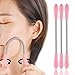 Dr.Nail Facial Hair Remover for Women,3Pcs Hair Remover Spring Threading Tool (Pink)