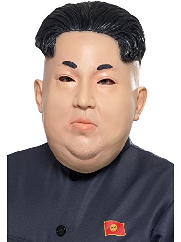 Preisvergleich Produktbild Smiffys Herren Kostüm Zubehör Maske Korea Diktator Karneval Fasching