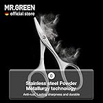 MR.GREEN Baby Nail Scissors Safety Nail Care Clippers Cutter Newborn Baby Convenient Nail Grooming Manicure Tool (Nail Scissors+Glass File) - Image 5