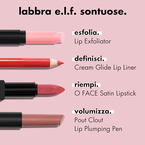 Image of e.l.f. Cream Glide Lip Liner, Highly-Pigmented Pencil For Shaping & Sculpting Lips, Semi-Matte Finish, Vegan & Cruelty-Free