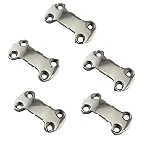 SS304 - Hebilla de acero inoxidable para cinturón de barco marino de 25 mm, hebilla de fijación de correa SS304, paquete de 5 piezas para accesorios de yate