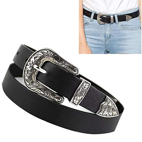 Kunstlamper-riem, 108 cm vintage gesp design riem voor broeken jeans kleding accessoires - Afbeelding 5