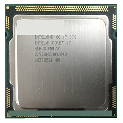 Prosesor I7 870 NAbh RA 2.93GHz DP Mulai Dari 95W LGA 1156 8MB LbV fXNgbv CPU