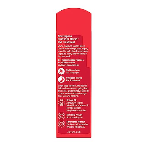 Neutrogena Retinol SA Stubborn Marks PM Treatment, Fragrance Free, 1 fl oz - image 8