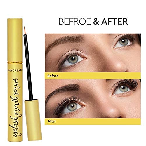 image for Maycreate Eyelash Growth Serum, Eyelash Growth Enhancer, Eyebrow Enhan