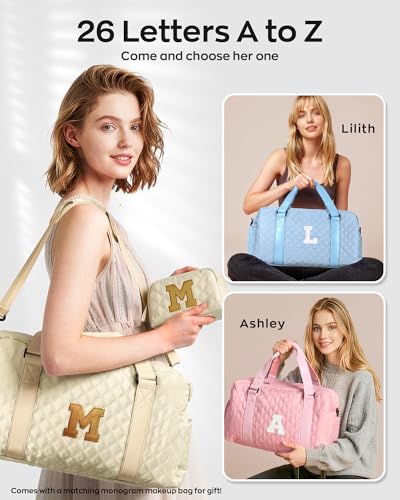 Gifts for Women Girls Travel Duffle Bag: Personalized Weekender Dance Cheer bag Sports for Girl, Gymnastics Bags, Birthday Gifts for Mom/Grad gift, Women Girls Kids Teens - Image 4