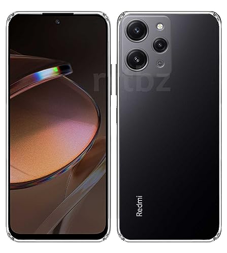 Image of Soft Silicone TPU Back Cover Compatible with Redmi 12 5G / Redmi 12 4G / Poco M6 Pro 5G