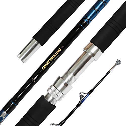 Fiblink Saltwater Offshore Heavy Trolling Fishing Rod Big Game Conventional Boat Fishing Roller