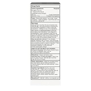 BENYLIN Extra Strength Sore Throat and Cough Syrup, Relieves Sore Throat and Wet Cough, 250 mL