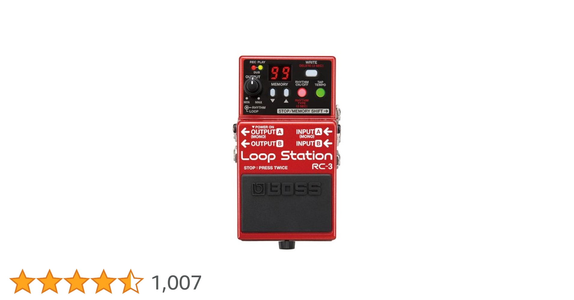 【2月中旬まで】Boss RC-3 Amazon | BOSS Loop Station RC-3 | ルーパー・サンプラー