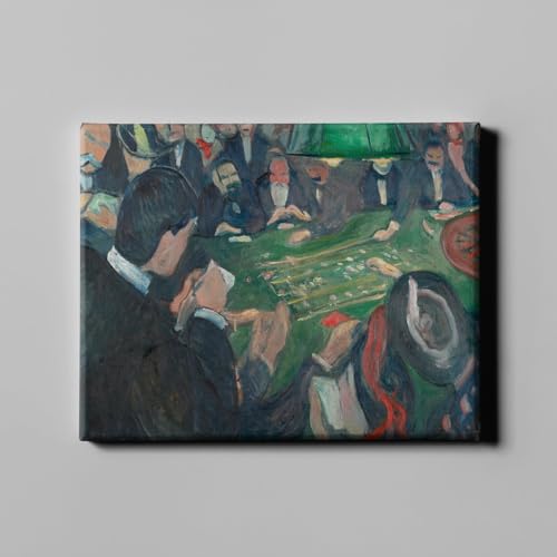 Toile Edvard Munch Monte-Carlo pour Salon Moderne Grand Format