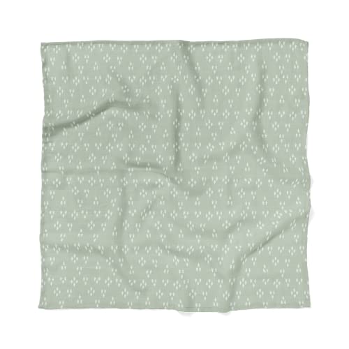 Image of Mini Wander Swaddles for Newborns Muslin Swaddle Blankets - Breathable Soft Gender Neutral Receiving Blanket Baby Essentials | 47 x 47 Cotton - (Forest (Green Spruce)