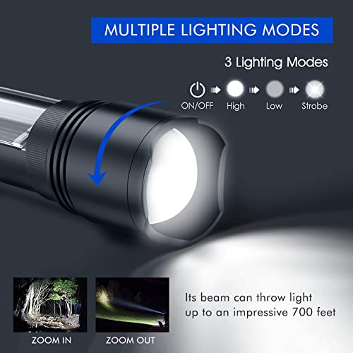 Npet T08-2 Solar Power Flashlight Car Flashlight Usb Rechargeable Tactical Multi-Function Torch Emergency Tool #TOP1