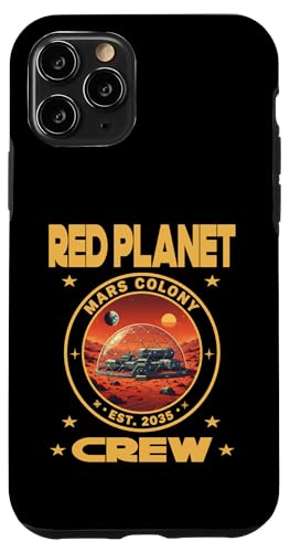 Red Planet Mars Colony Crew Est. 2035 �F���T�� �X�}�z�P�[�X iPhone 11 Pro �p