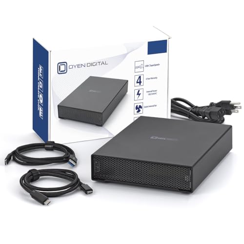 Image of Oyen Digital HDX Pro C 20TB USB-C 7200RPM Enterprise External Hard Drive