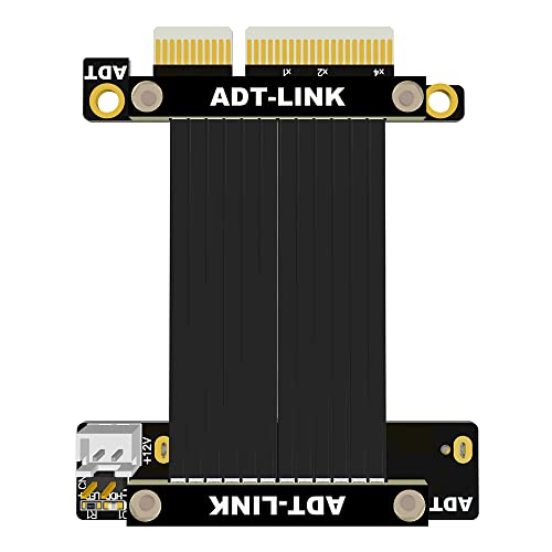 Convertidor U2 a PCIE 4.0 de 64Gbps con cable de datos R27SL-TU 4.0 para máxima velocidad SSD NVMe 5