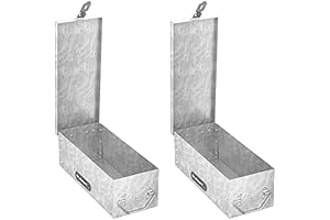 Secure Your Valuables: Stalwart Lock Box with Folding Handle