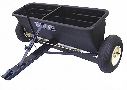 Preisvergleich Produktbild Profi Streuwagen 80kg Turfmaster Ultra Premium / Universalstreuer für Saatgut, Dünger und Streusalz / Zentrifugalstreuer für 80kg und 100cm Streubreite