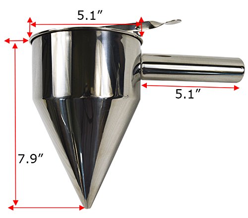 Stainless Steel Donut Cupcake Pancake Waffle Batter Dispenser