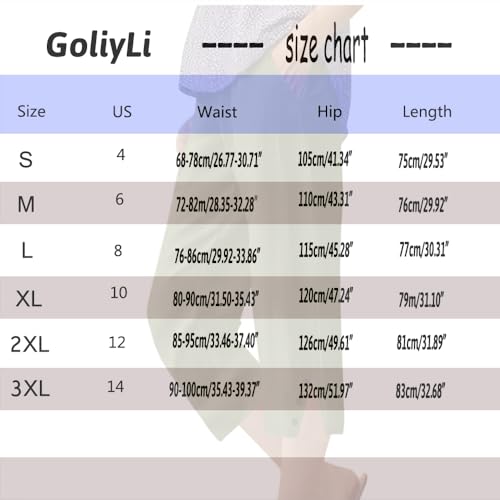 2025 Capri Pants for Women Casual Summer Drawstring Elastic High Waist Linen Pant Straight Leg Cropped Trouser3