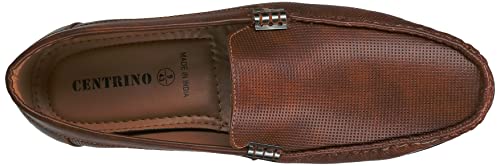 Image of Centrino Casual Loafers for Man | Shoes for Men Stylish | Lightweight Slip-On with Cushioned Insole | Comfortable Moccasin Shoes | Hand-Stitched Mens Loafer Shoes for Travel Office & Weekend Outings (9911)