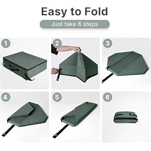 Portable Litter Box with Lid, Leak-Proof Collapsible Cat Litter Box Great for Travel Hotel Stays and Road Trip 18x14x5.5 Inches (olive gray box+liner, Large) Portable Litter Box with Lid, Leak-Proof Collapsible Cat Litter Box Great for Travel Hotel Stays and Road Trip 18x14x5.5 Inches (olive gray box+liner, Large)