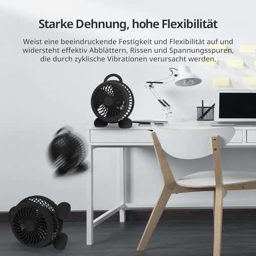 ANYCUBIC Tough Resin 2.0, 3D Drucker Resin mit Verbesserter Hoher Zähigkeit und Hoher Präzision, 365–405 nm Schnell Aushärtendes 3D Harz für 4/8/12/14K LCD/DLP/SLA 3D Drucker (Schwarz, 1000g)