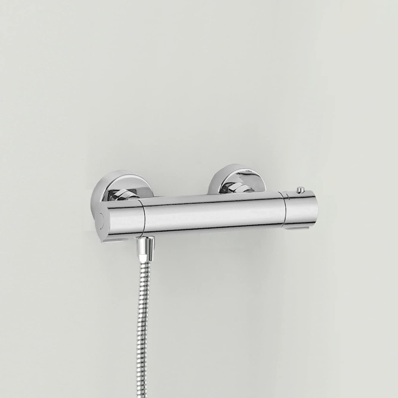 Kludi 350020538 Basic - Grifo mezclador termostático DN sin ducha, cromado