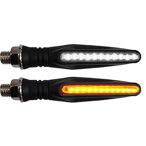 Clignotant pour moto avec feu arrière fluide LED 335SMD universel étanche