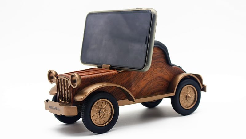 Retro Bluetooth Speaker with FM Radio – Vintage Portable Wireless Speaker for Car, Home & Outdoor Use