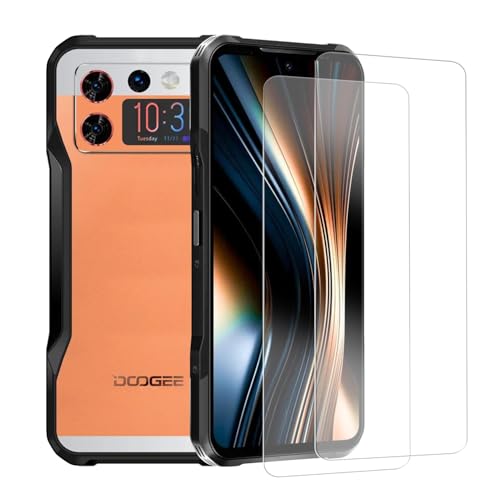 OAGELIM [2 Pack] Screen Protectors Compatible with Doogee V20S, Military Grade Shatterproof & Case Friendly 9H-Hardness HD Tempered Glass Film for Doogee V20S (6.43 inch)