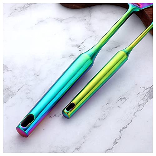 2 Pcs 18/8 Stainless Steel Potato Masher Color Me Food Masher Utensil Ricer Potato Masher With Anti-Scalding Handle Bean Avocado Vegetable Masher For Kitchen, Dishwasher Safe, Eco Friendly(Rainbow) #TOP1