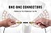 Night Owl Security BNC-BNC Cable Connectors, 12-Pack