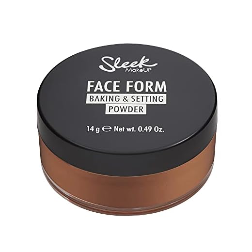 Sleek MakeUP Sueltos Face Form Baking & Setting Powder Deep Sleek
