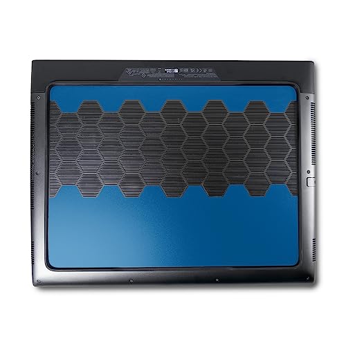 Image of MightySkins Skin Compatible with Alienware M18 R1 (2023) Full Wrap Kit - Solid Blue | Protective, Durable, and Unique Vinyl Decal wrap Cover | Easy to Apply & Change Styles | Made in The USA