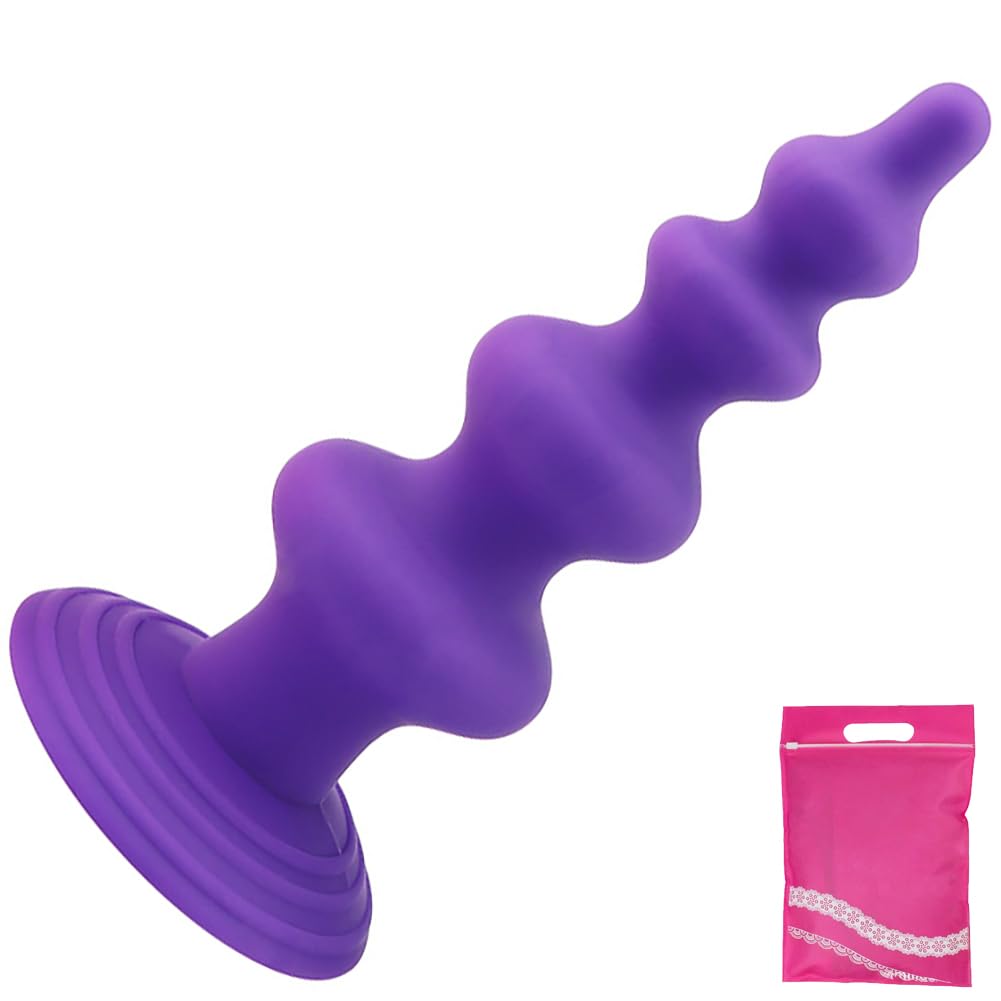 Huge Anal Beads Massager Silicone Butt Plugs Long Anal Sex Toys Butt Plug Massage Stimulation Soft Butt Plug