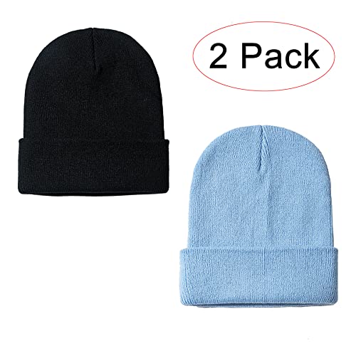 Image of NPJY Unisex Beanie for Men and Women Knit Hat Winter Beanies