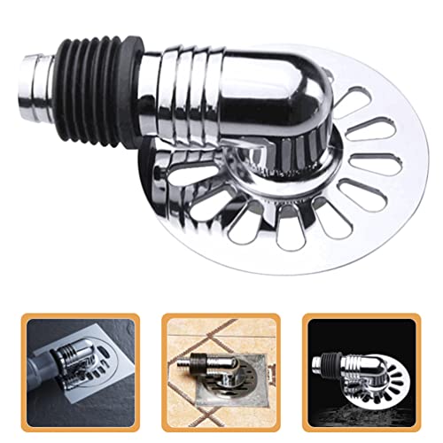 Adaptateur de drain de sol pour machine à laver avec couvercle étanche anti-refoulement