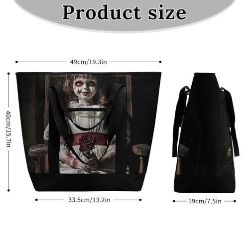 Women's Spacious Thermal Shoulder Bag Stylish Insulated Shopping Tote2