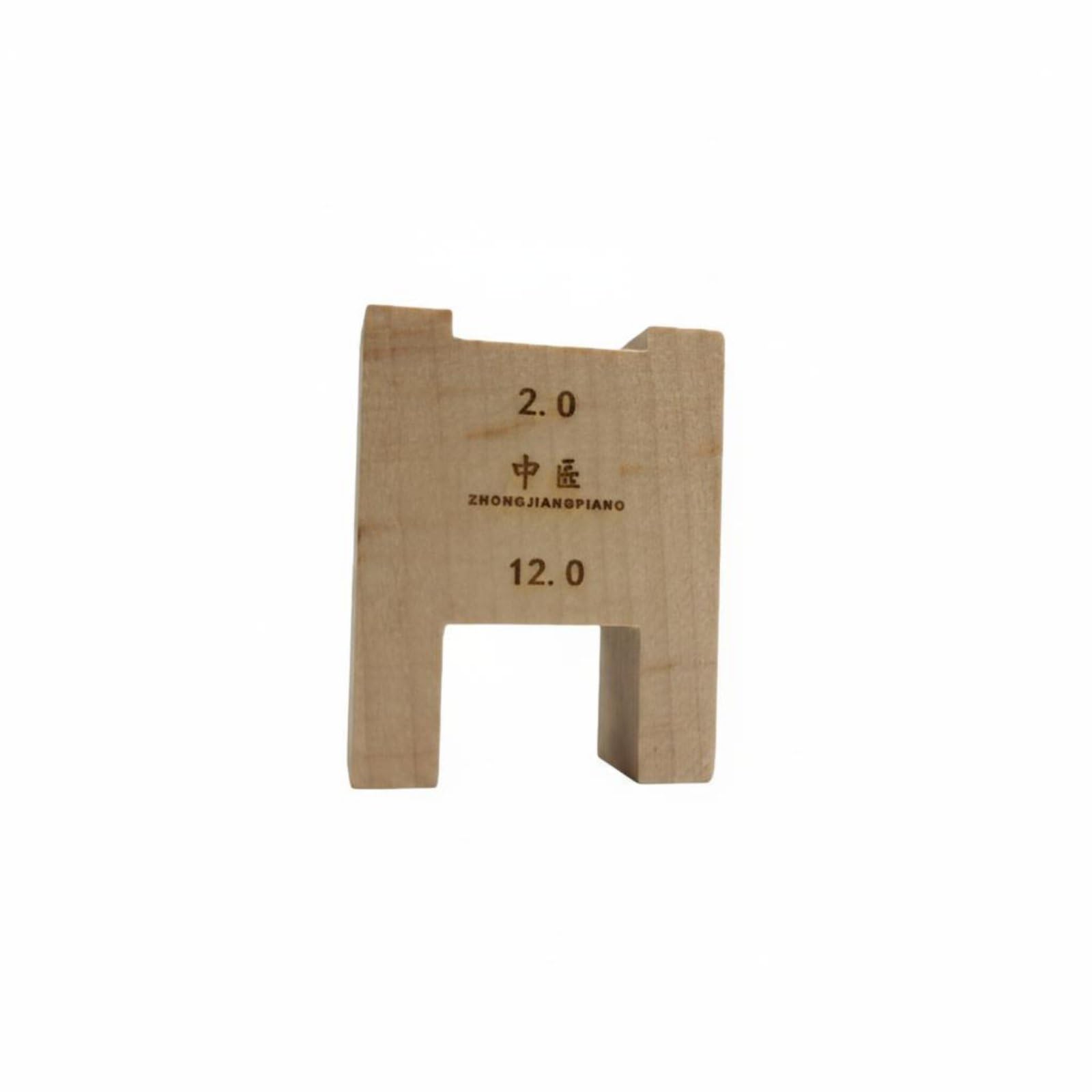 Piano Black Key Height Block Solid Wood Black Key Measuring Block Wooden Body Music Tool, 12.0MM|Musical Instruments & Gear|Pianos, Keyboards & Organs-picture-10