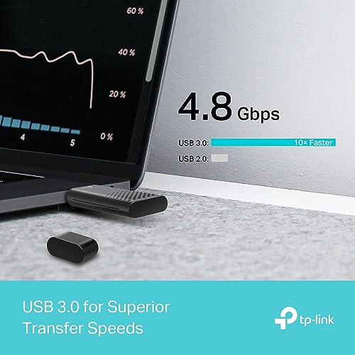 Image of TP-Link WiFi 6 Wireless USB Adapter (Archer TX20U)- AX1800 2.4G /5G Dual-Band Wireless Network Transceiver Adapter for Desktop PC, OFDMA, MU-MIMO, WPA3, USB 3.0, Supports Windows 11 /10
